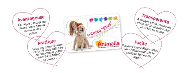 Carte de fidélité Animalis