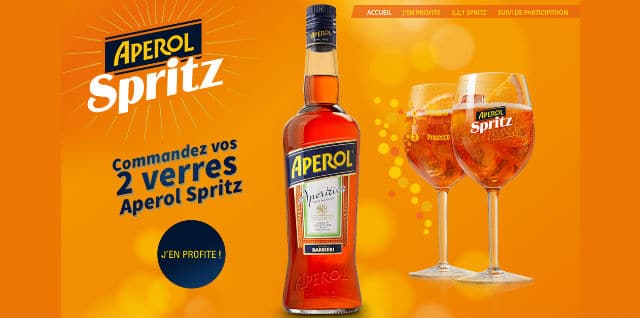 Verres Aperol Spritz 2015