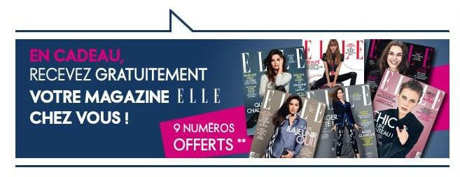 Magazine Elle gratuit