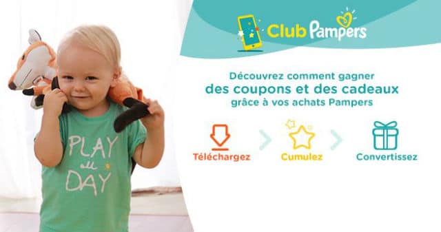 Application smartphone Club Pampers