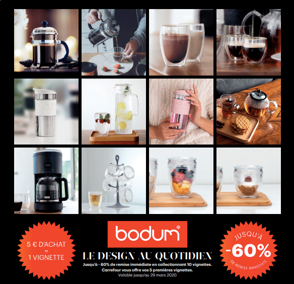 Collecteur Bodum Carrefour